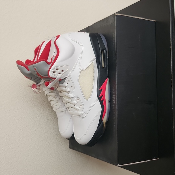 The Air Jordan 5 Retro Fire Red